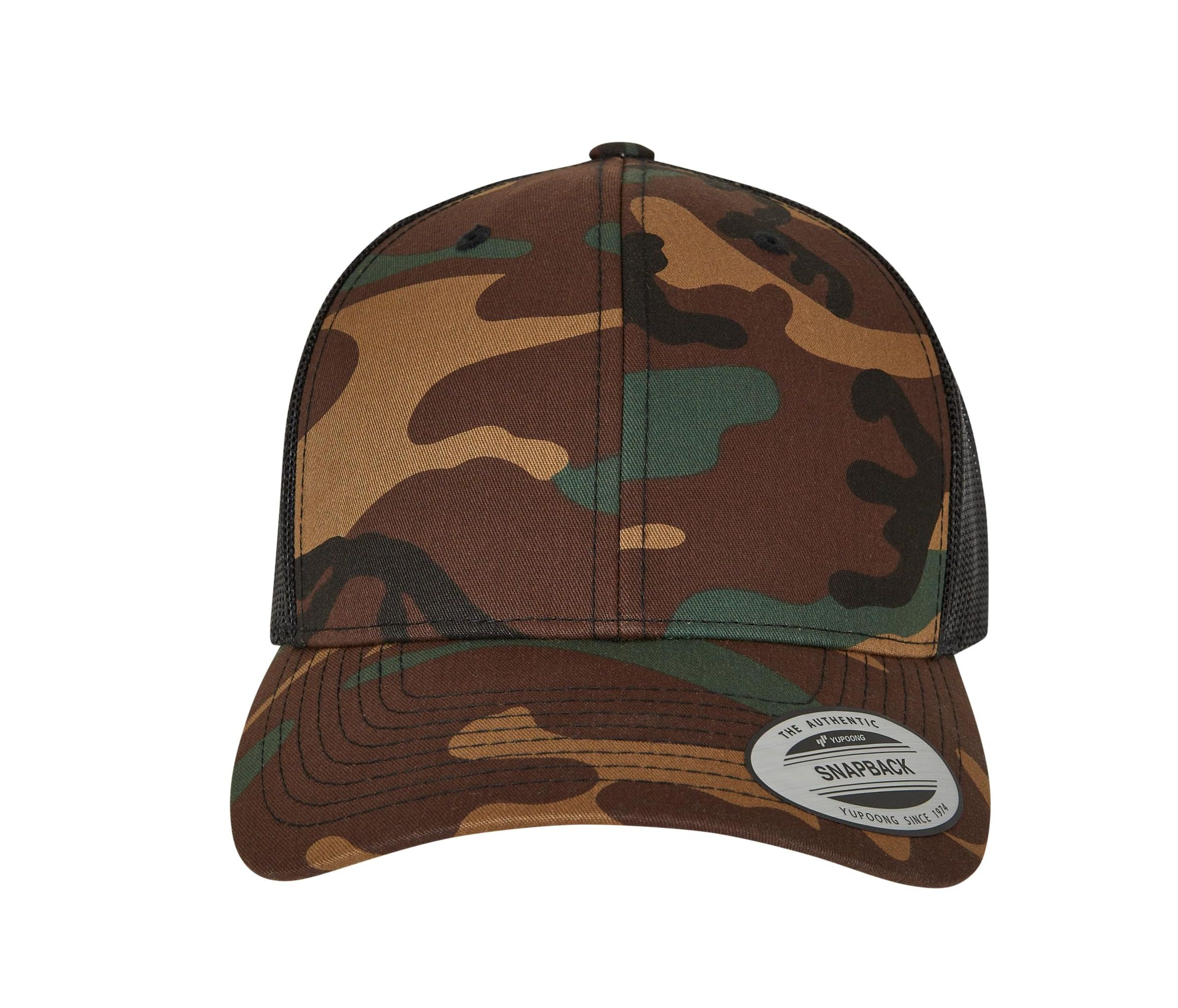 6606CA_T8_front RETRO TRUCKER CAMO – Image 1
