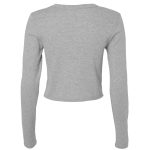 WOMEN'S MICRO RIB LONG SLEEVE BABY TEE