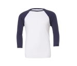 UNISEX 3/4 SLEEVE BASEBALL TEE – Image 2