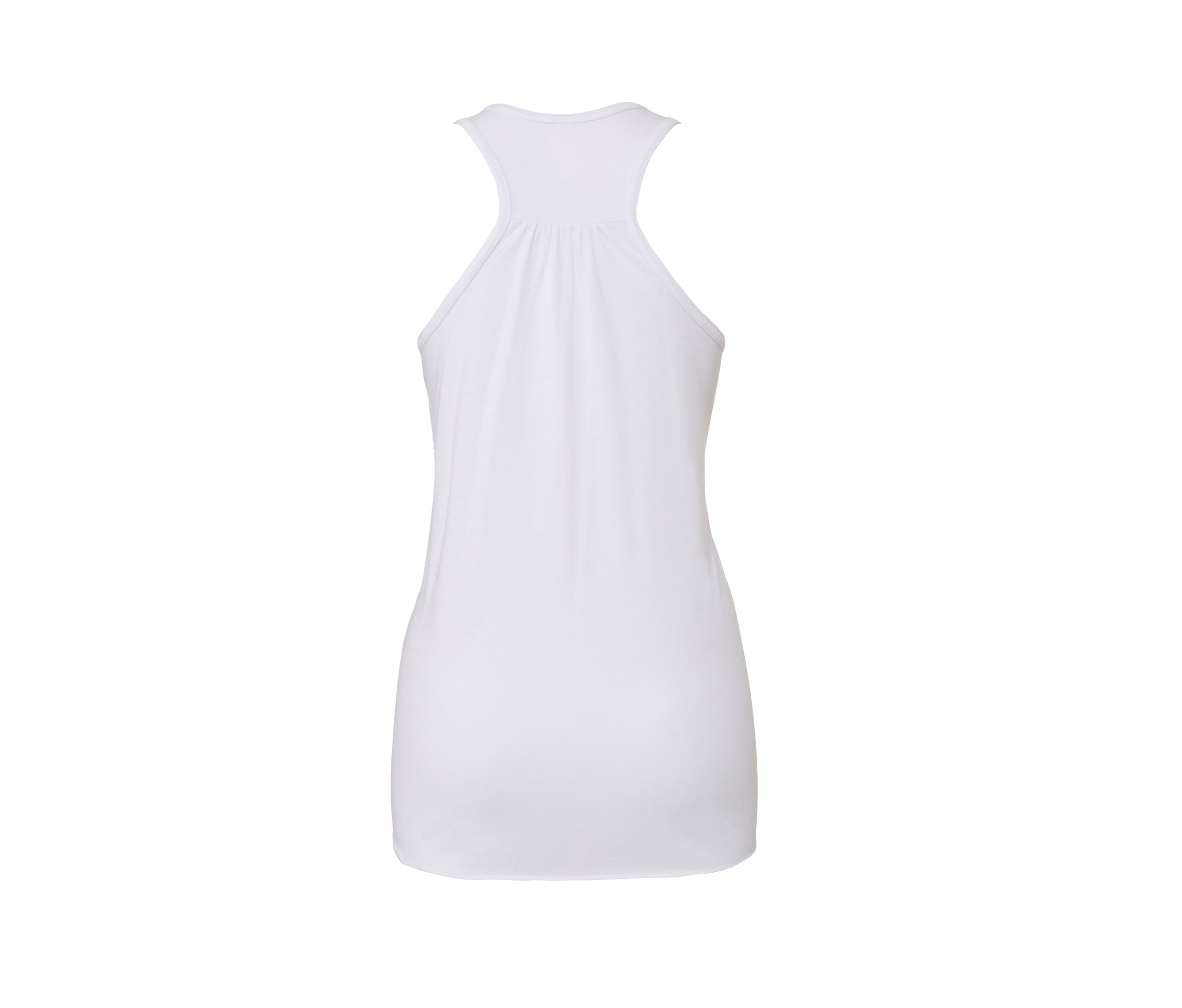 BE8800_00_back WOMEN'S FLOWY RACERBACK TANK – Image 1