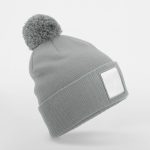 APPLIQUÉ PATCH POM BEANIE