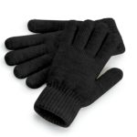 COSY RIBBED CUFF GLOVES
