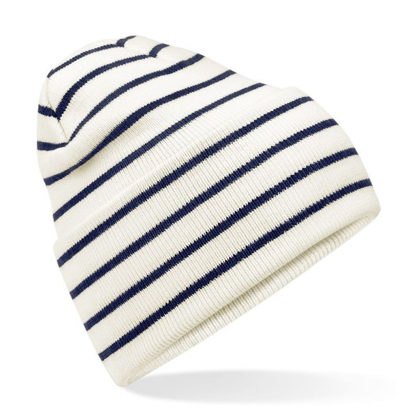 Soft white french navy