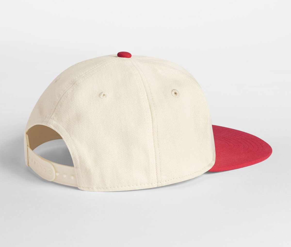 CONTRAST FLAT PEAK 6 PANEL CAP – Image 2