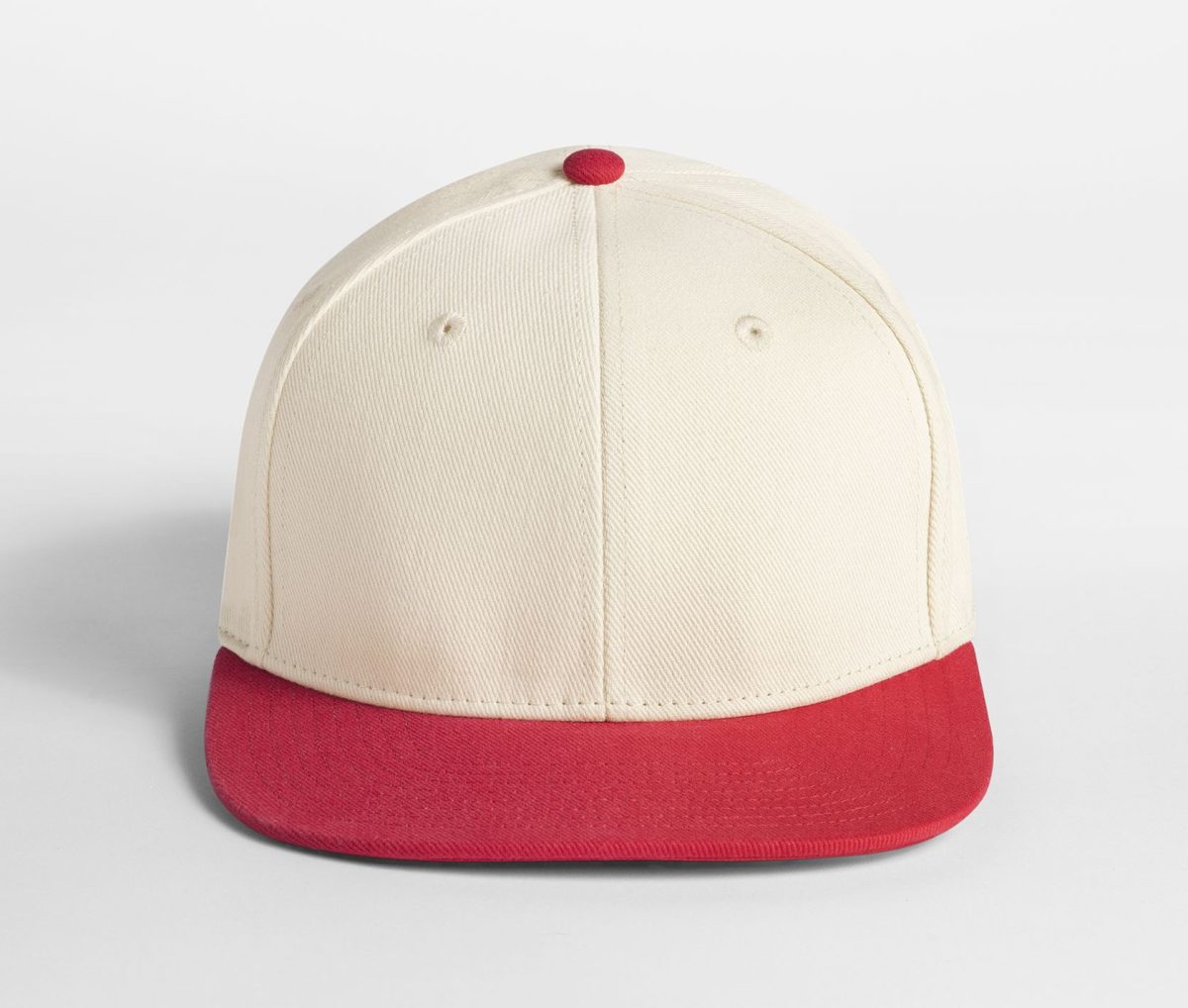 CONTRAST FLAT PEAK 6 PANEL CAP – Image 3