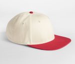 CONTRAST FLAT PEAK 6 PANEL CAP