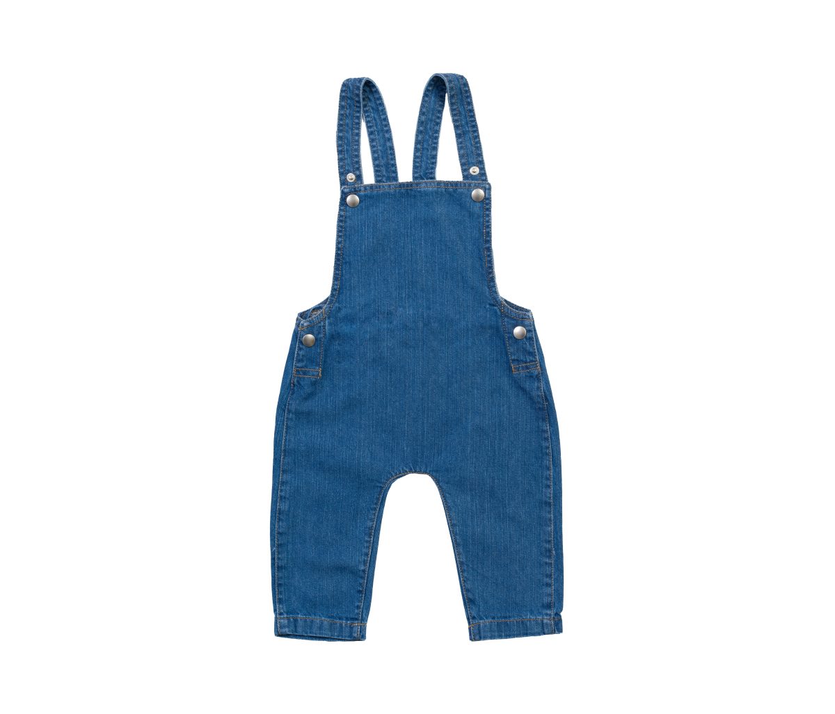 BABY ROCKS DENIM DUNGAREES – Image 2
