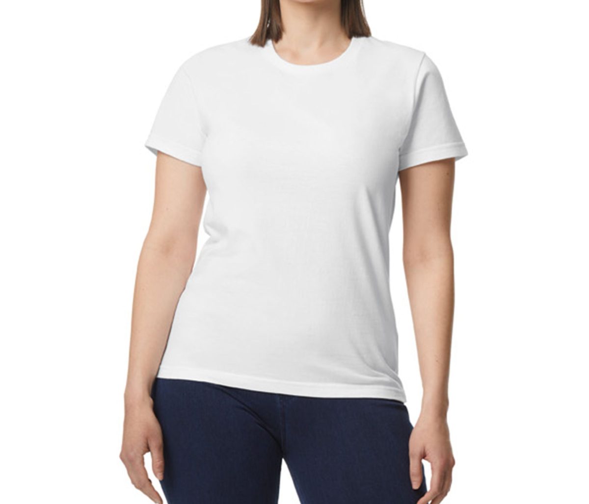 SOFTSTYLE® MIDWEIGHT WOMEN'S T-SHIRT – Image 2