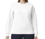 SOFTSTYLE MIDWEIGHT FLEECE ADULT CREWNECK – Image 2
