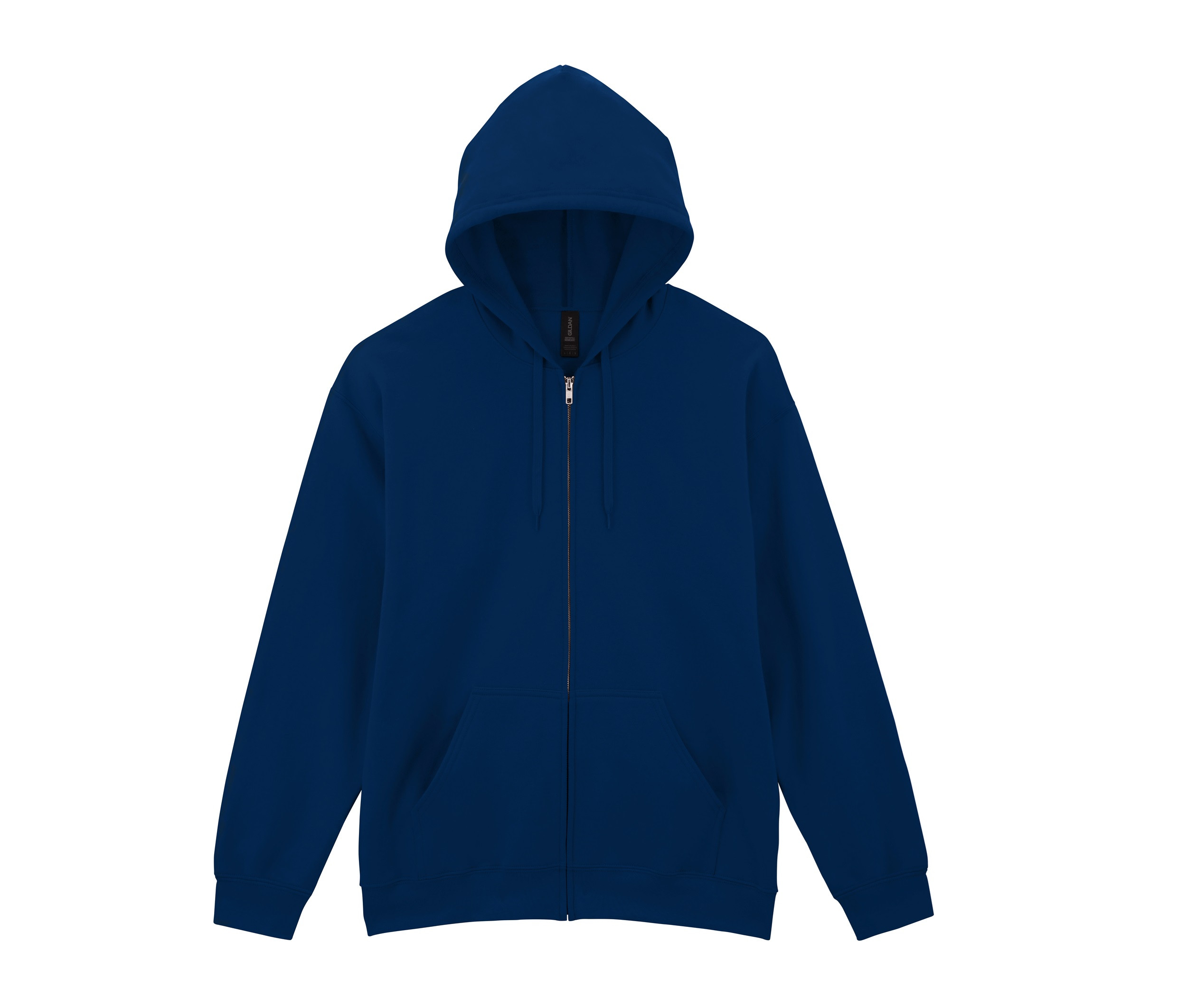 GNSF60_13_front SOFTSTYLE MIDWEIGHT FLEECE ADULT FULL ZIP HOODED SWEATSHIRT – Image 1
