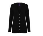 LADIES V BUTTON CARDIGAN – Image 2