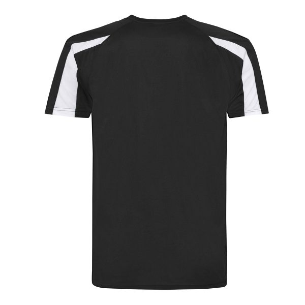 Jet black arctic white