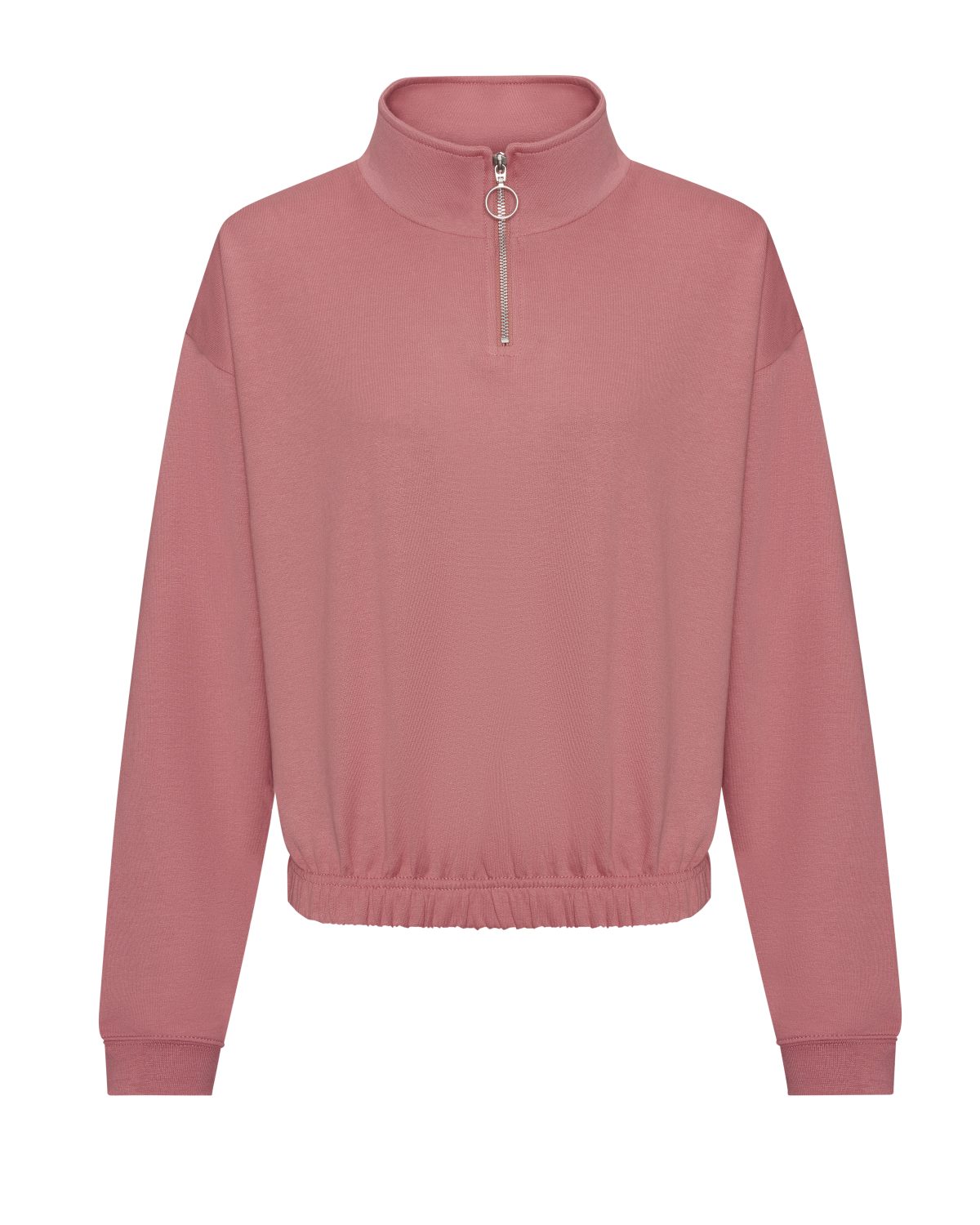 WOMEN'S CROPPED 1/4 ZIP SWEAT – Image 2