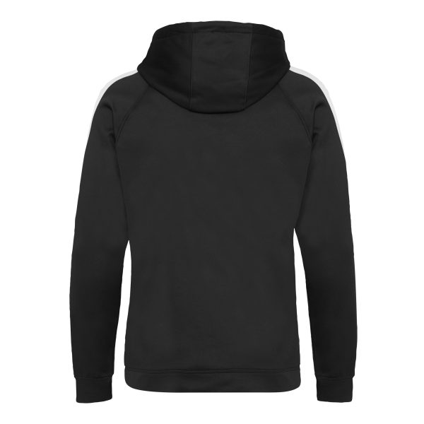 Jet black arctic white