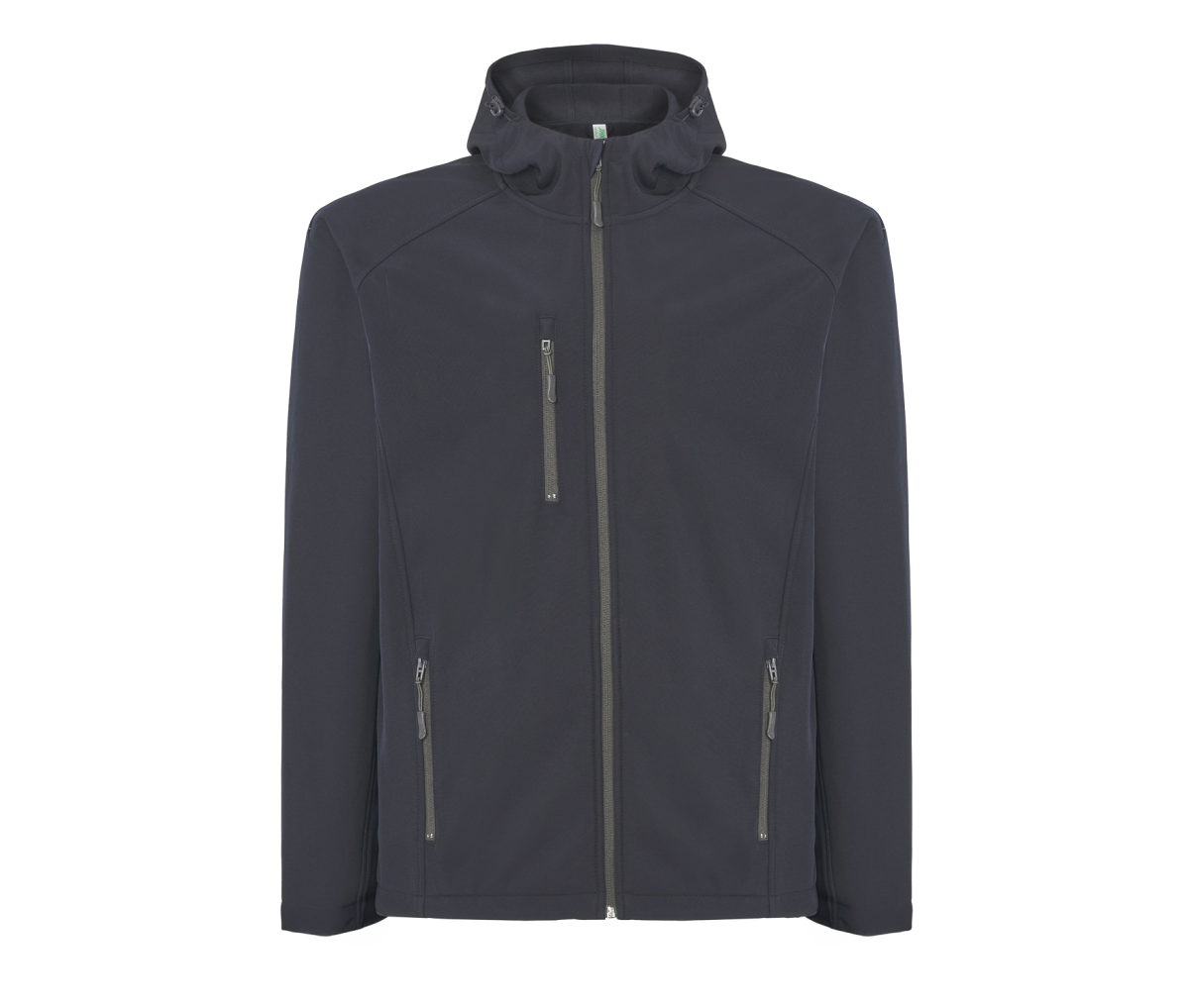 FULL ZIP SOFTSHELL JACKET HOODED – Image 2