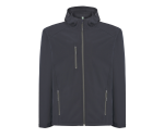 FULL ZIP SOFTSHELL JACKET HOODED – Image 2