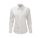 LADIES' LONG SLEEVE TAILORED OXFORD SHIRT – Image 3