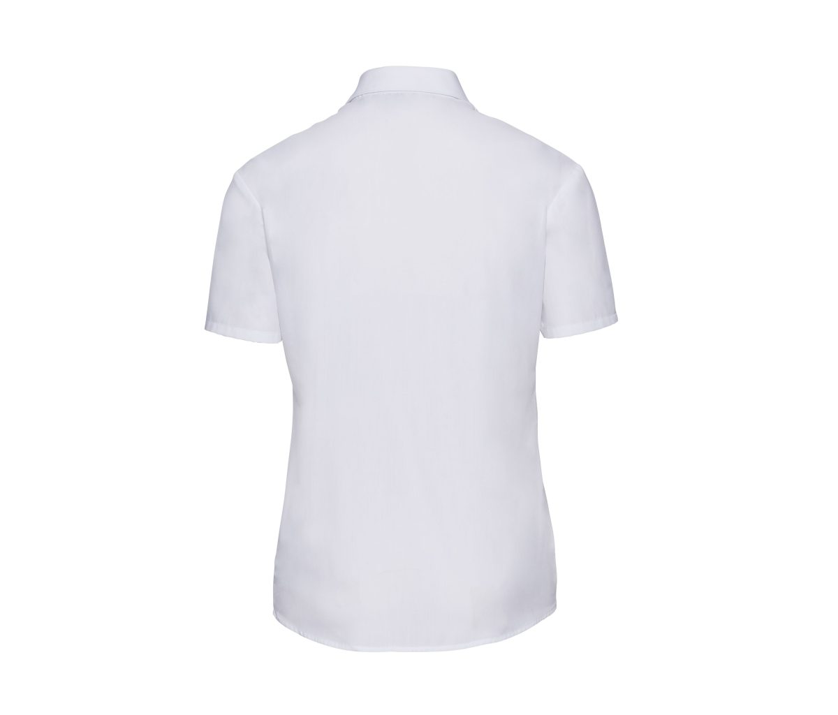LADIES' SHORT SLEEVE CLASSIC POLYCOTTON POPLIN SHIRT – Image 2