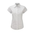 LADIES' SHORT SLEEVE FITTED STRETCH SHIRT – Image 3