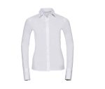 LADIES' LONG SLEEVE FITTED ULTIMATE STRETCH SHIRT – Image 3