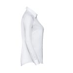 LADIES' LONG SLEEVE TAILORED HERRINGBONE SHIRT