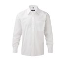 MEN'S LONG SLEEVE CLASSIC POLYCOTTON POPLIN SHIRT – Image 3