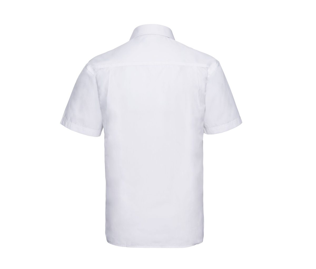 MEN'S SHORT SLEEVE CLASSIC POLYCOTTON POPLIN SHIRT – Image 2