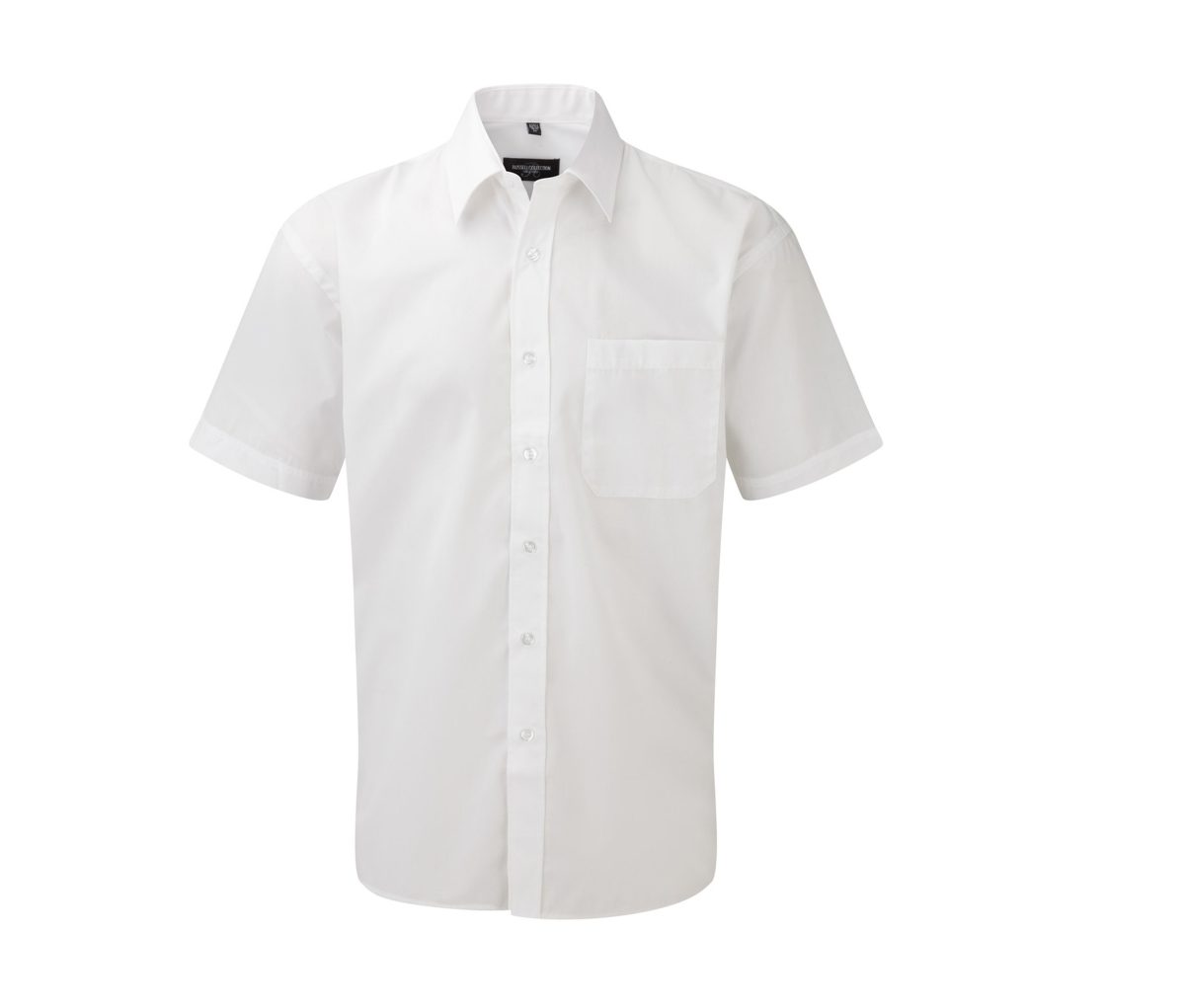 MEN'S SHORT SLEEVE CLASSIC POLYCOTTON POPLIN SHIRT – Image 3