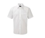 MEN'S SHORT SLEEVE CLASSIC POLYCOTTON POPLIN SHIRT – Image 3