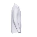 MEN'S LONG SLEEVE TAILORED HERRINGBONE SHIRT