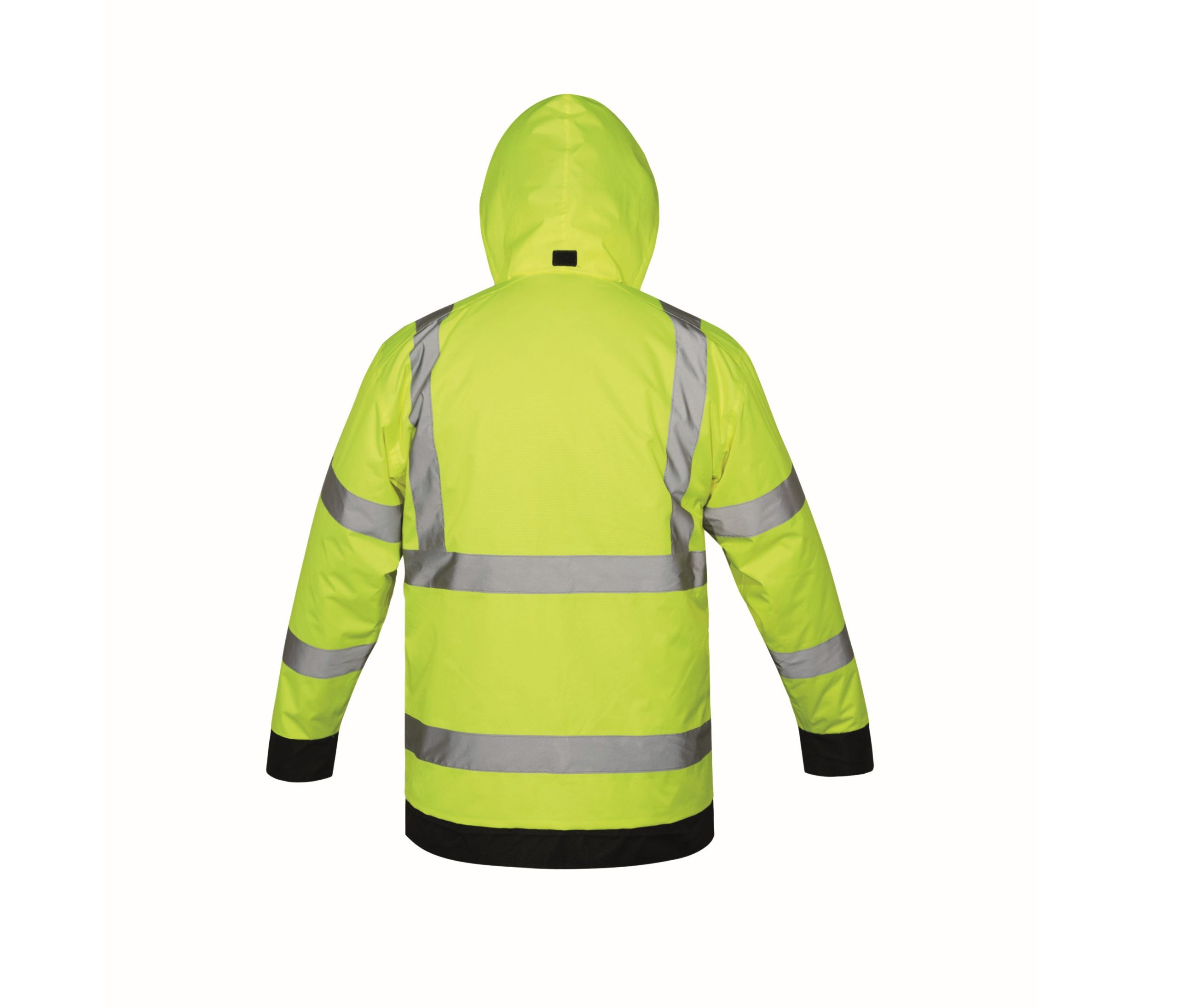 KX730_14_back HI-VIS RAIN JACKET TAMPERE – Image 1