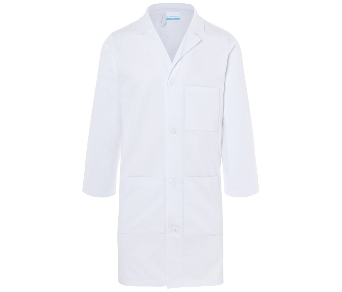 MEN'S MEDICAL AND LAB COAT BASIC WITH LAPEL COLLAR – Image 3
