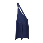 ASYMMETRICAL BIB APRON CLASSIC WITH POCKET