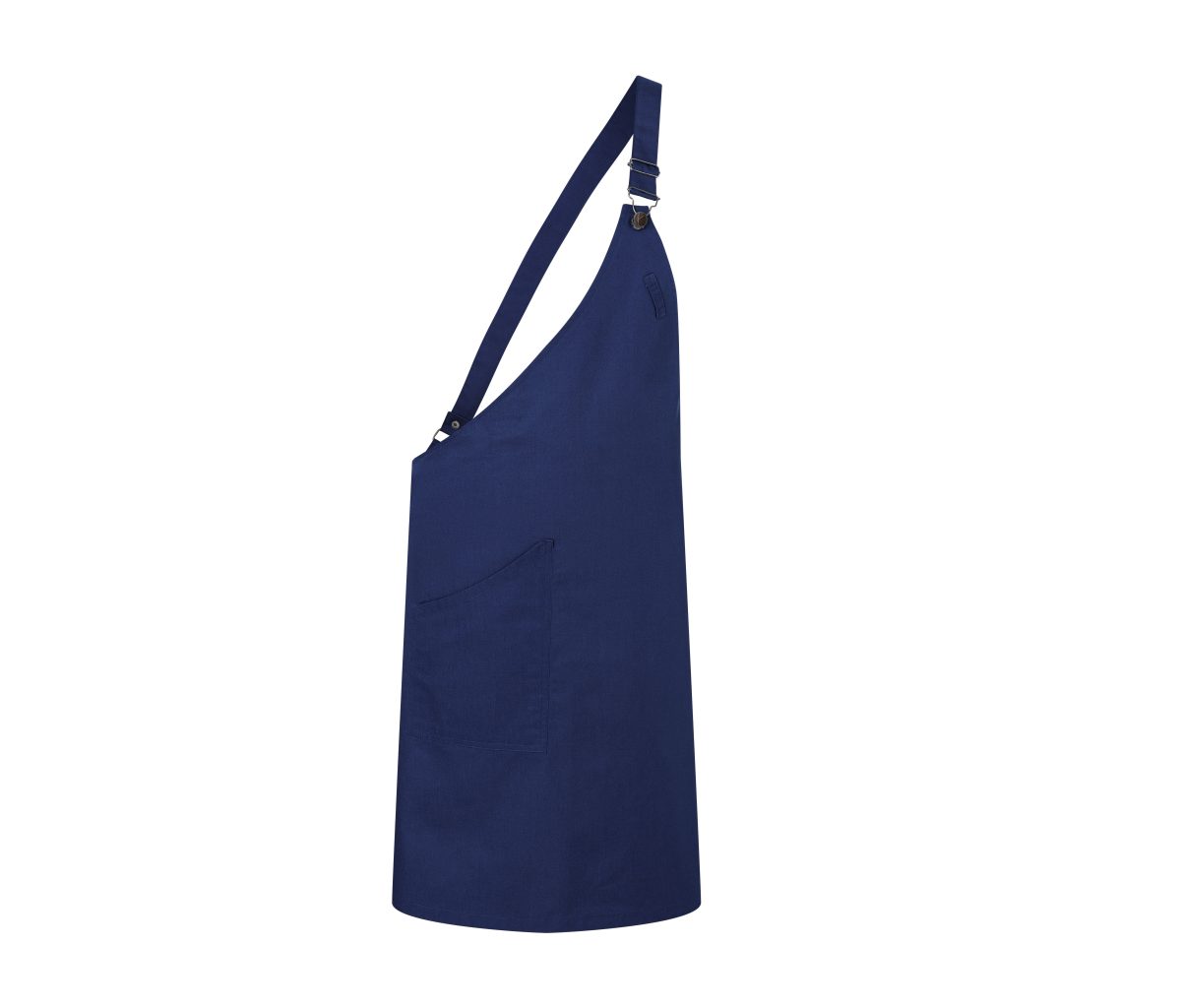 ASYMMETRICAL BIB APRON CLASSIC WITH POCKET – Image 2