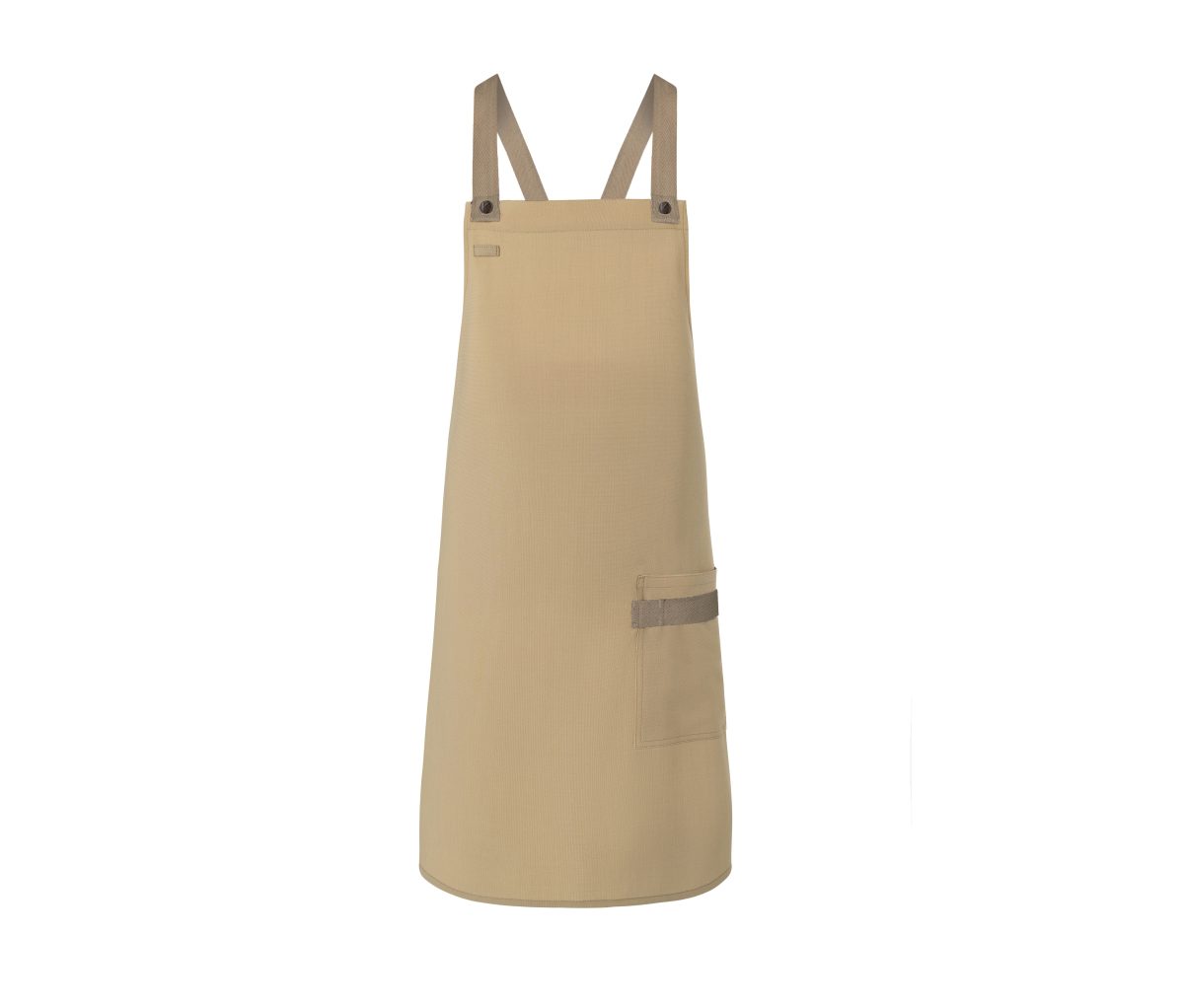 BIB APRON URBAN-LOOK WITH CROSS STRAPS AND POCKET – Image 2