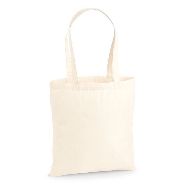 COTTON LARGE HANDLE SHOPPER