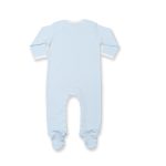CONTRAST LONG SLEEVED SLEEPSUIT
