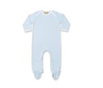 CONTRAST LONG SLEEVED SLEEPSUIT – Image 2