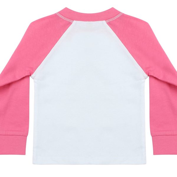 Candyfloss pink white