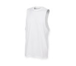 MEN’S HIGH NECK SLASH ARMHOLE VEST