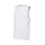 MEN’S HIGH NECK SLASH ARMHOLE VEST