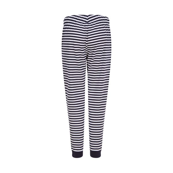 Navy white stripes