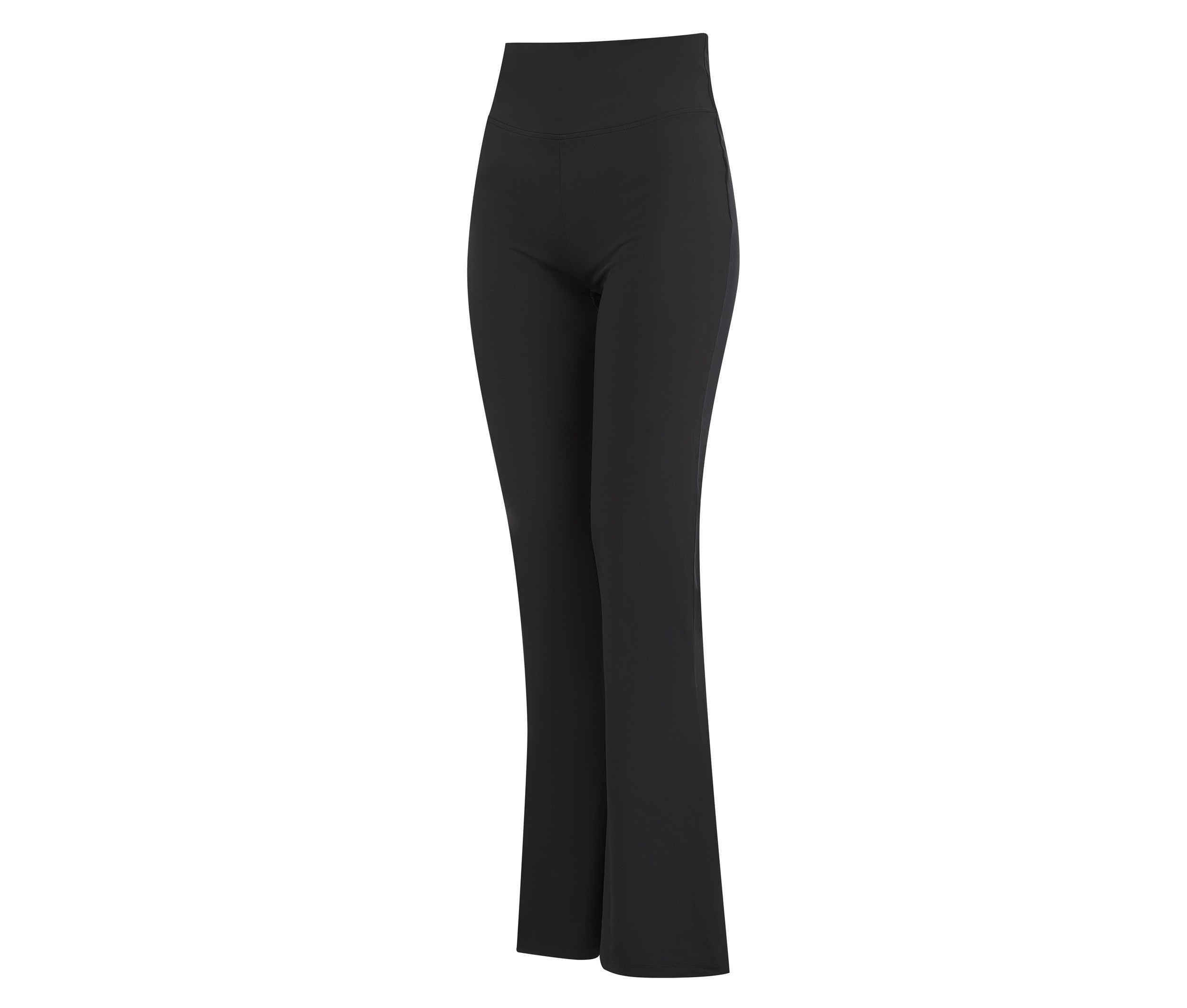 SK428_15_rightside WOMEN'S FLARED LEGGINGS – Image 1