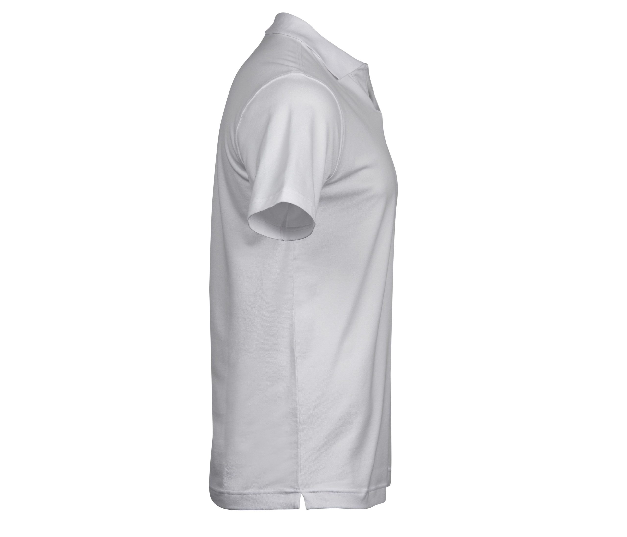 TJ1404_00_rightside LUXURY STRETCH V-NECK POLO – Image 1