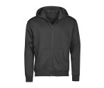 UNLABELED HOODED FULL ZIP SWEATSHIRT – Image 3
