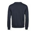 RIBBED INTERLOCK CREW NECK