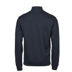 RIBBED INTERLOCK HALF ZIP