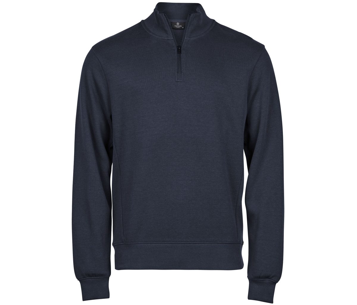RIBBED INTERLOCK HALF ZIP – Image 2