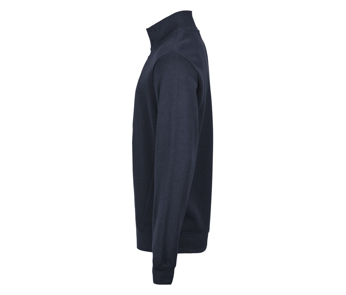 RIBBED INTERLOCK HALF ZIP – Image 3