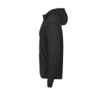 RIBBED INTERLOCK HOODED FULL ZIP – Image 3